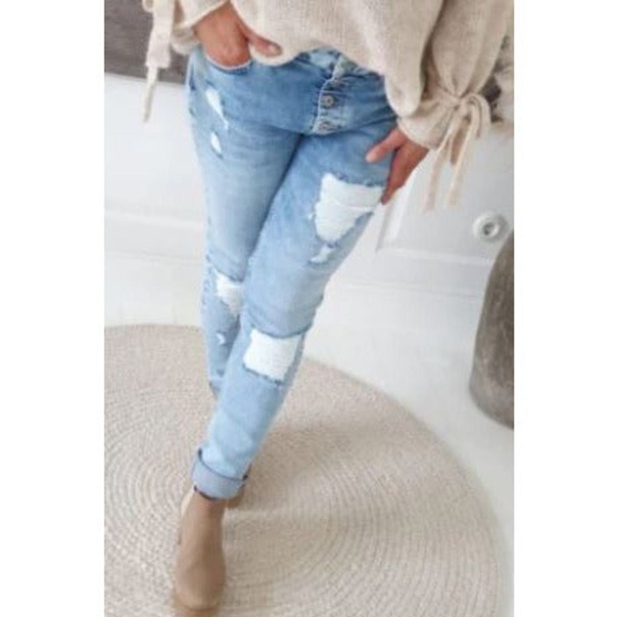 Fashion Bypias | Bypias | Perfect Jeans Distressed Fit | Light Blue