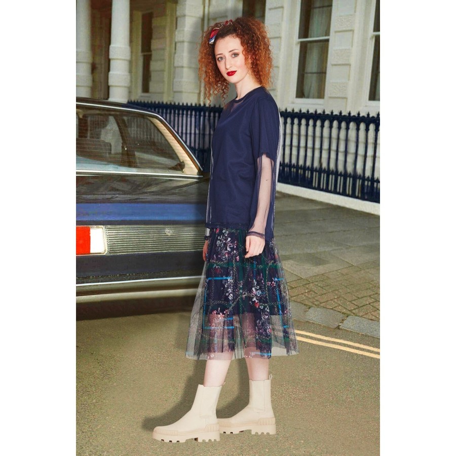 Fashion Curate by Trelise Cooper | Curate By Trelise Cooper | Graffiti Sweetie Skirt | Navy