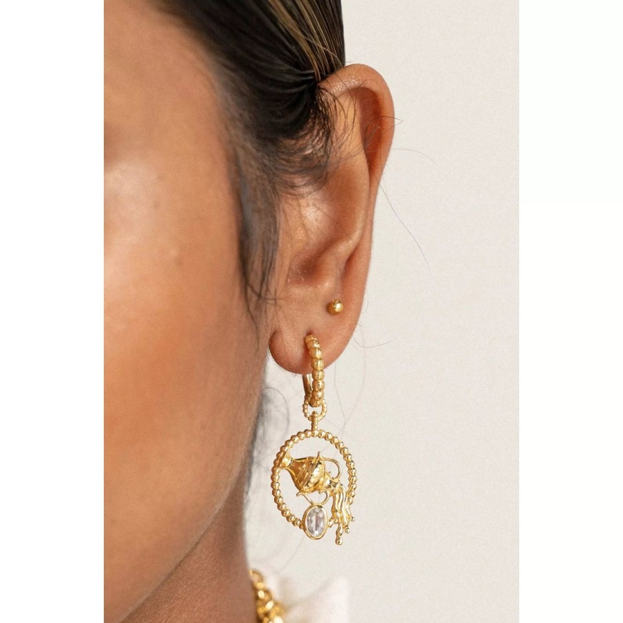 Accessories Mountain & Moon | Mountain & Moon | Aquarius Earrings