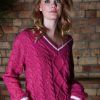 Fashion Cooper | Cooper | Knit For A Queen Jersey | Pink