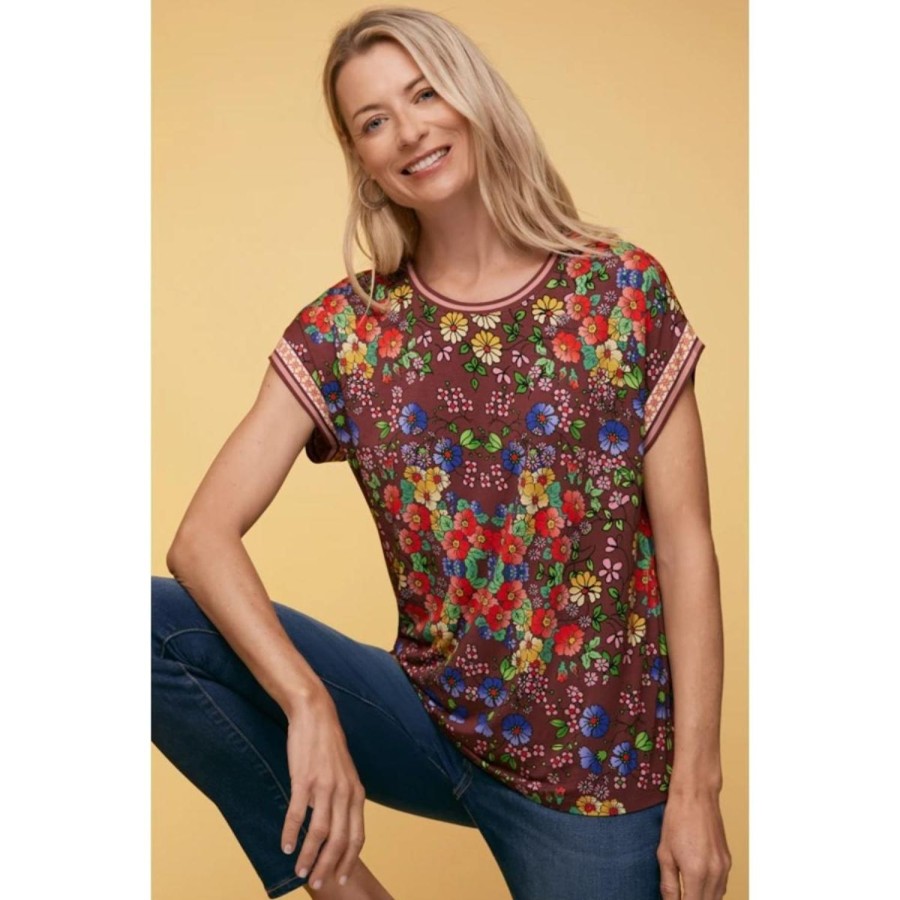 Fashion Johnny Was | Johnny Was | Teaberry Relaxed Tee