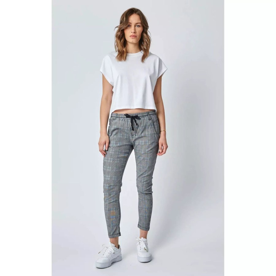 Fashion Dricoper | Dricoper | Active Vintage Jeans Cobalt Check