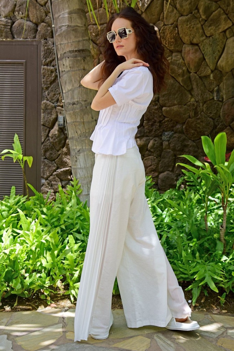 Fashion Trelise Cooper | Trelise Cooper | Pleated Dreams Pant | White