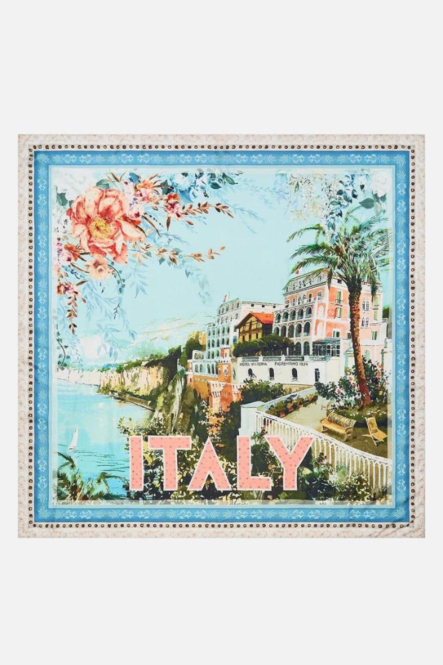 Accessories Camilla | Camilla | From Sorrento With Love Large Square Scarf