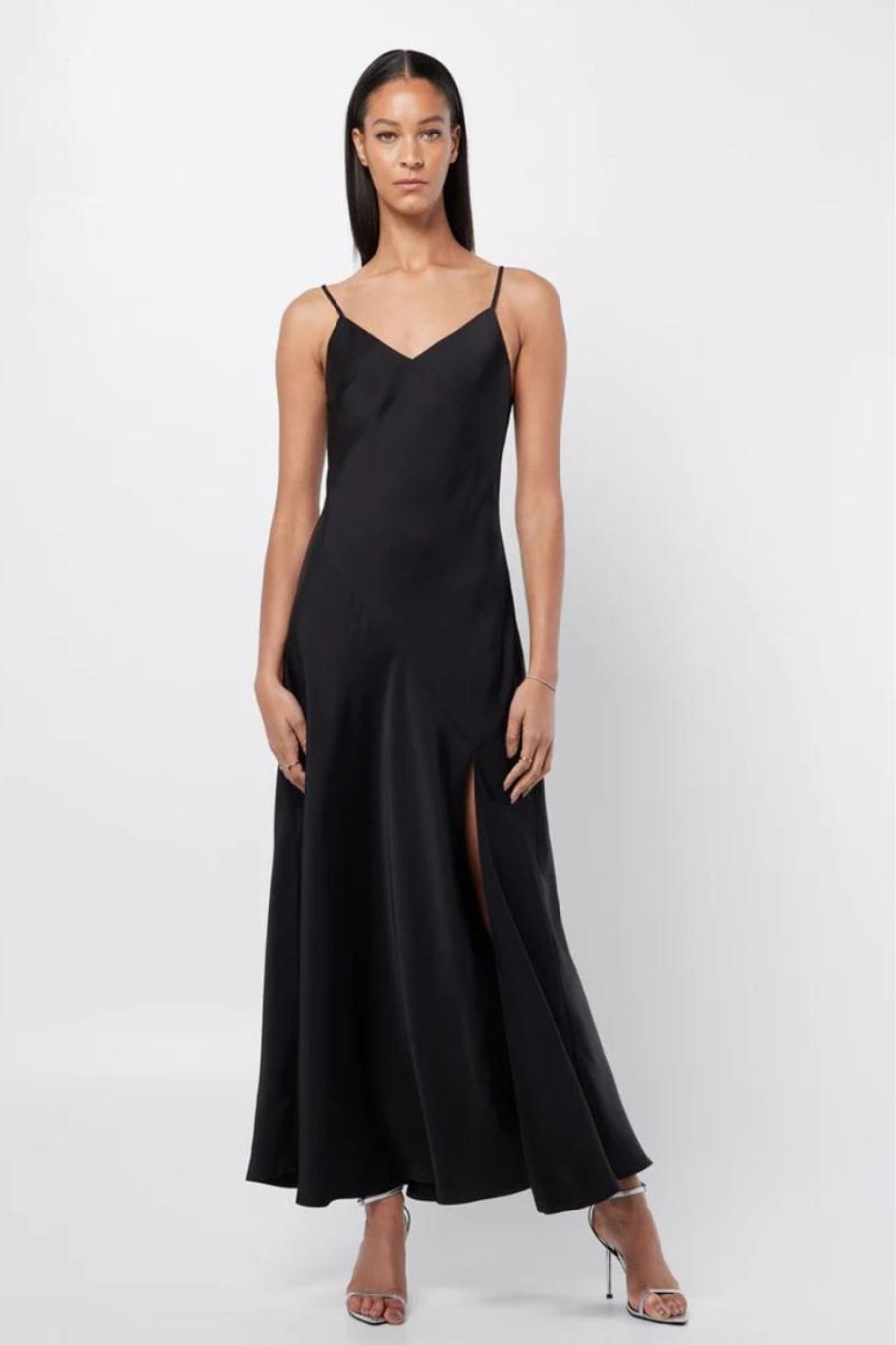 Fashion Mossman | Mossman | Languid Maxi Dress In Black