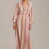 Fashion C/meo Collective | C/Meo Collective | Sincerely Wonderful You Maxi Dress In Soft Stripe