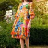 Fashion Trelise Cooper | Trelise Cooper | Pleat Me Later Tunic | Orange Floral