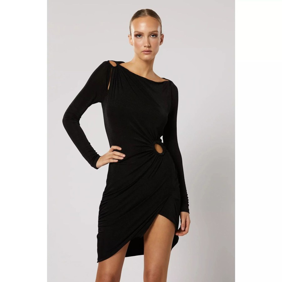 Fashion Winona | Winona | Ithaca Short Dress | Black