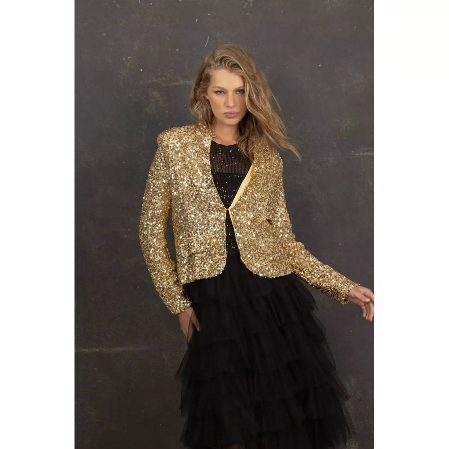 Fashion Joey The Label | Joey The Label | Casablanca Jacket | Gold