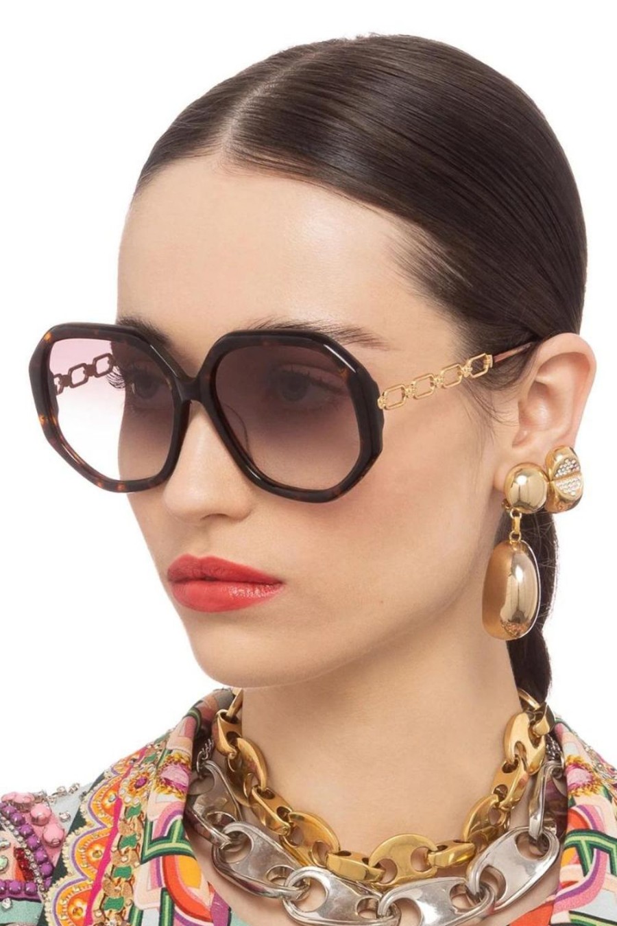 Accessories Camilla | Camilla | The Matriach Sunglasses | Monogram Tort