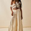 Fashion Free People | Free People | In Paradise Wide Leg Pant | Ecru