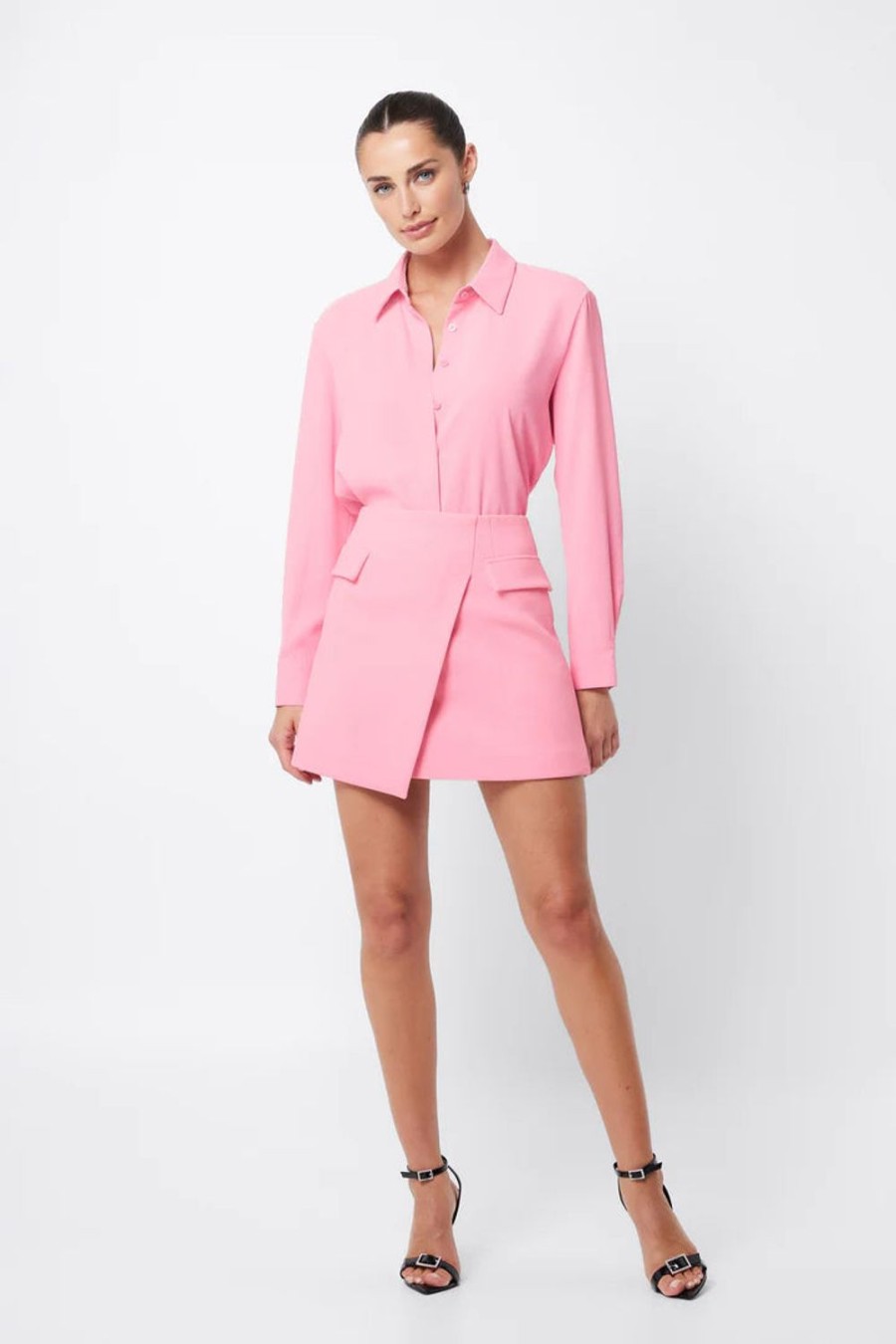 Fashion Mossman | Mossman | On My Way Mini Skirt | Pink