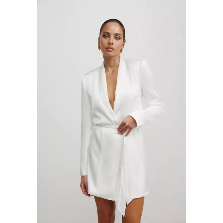 Fashion Lexi | Lexi | Lucio Jacket Dress | White