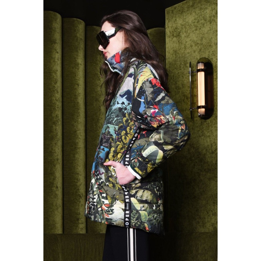 Fashion Cooper | Cooper | Diamond In The Puff Puffer Jacket | Jungle Print