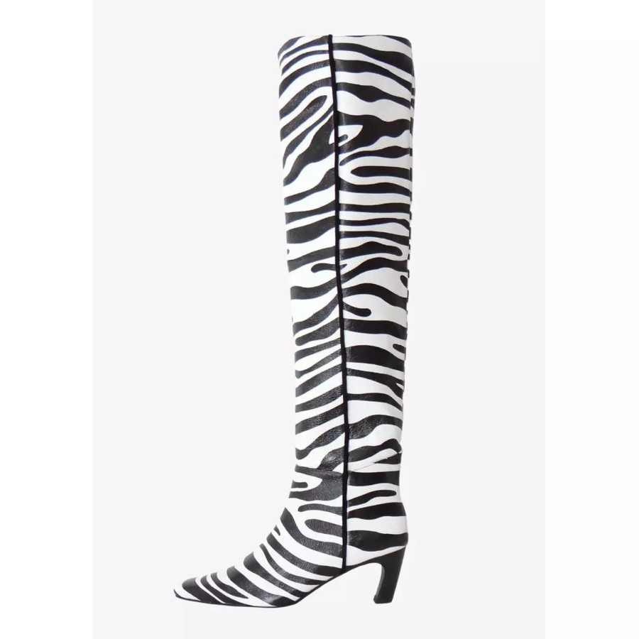 Accessories Caverley Shoes | Caverley Shoes | Morgan Boot | Zebra Patent