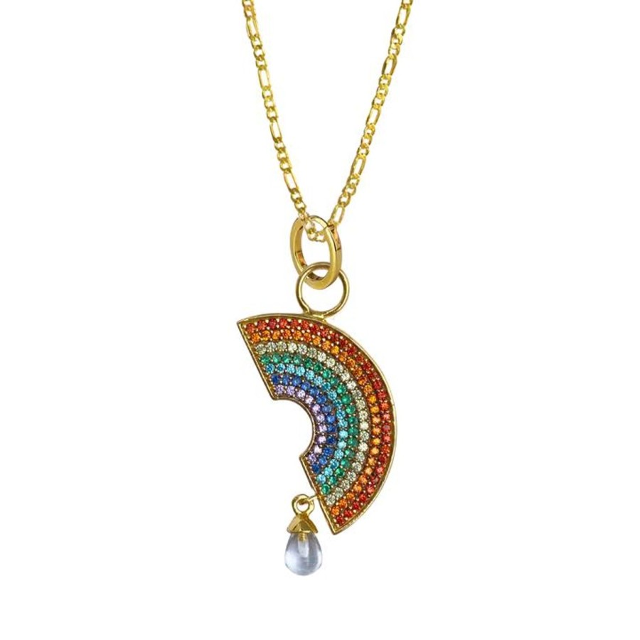 Accessories Mountain & Moon | Mountain & Moon | Rainbow Necklace | Link Chain