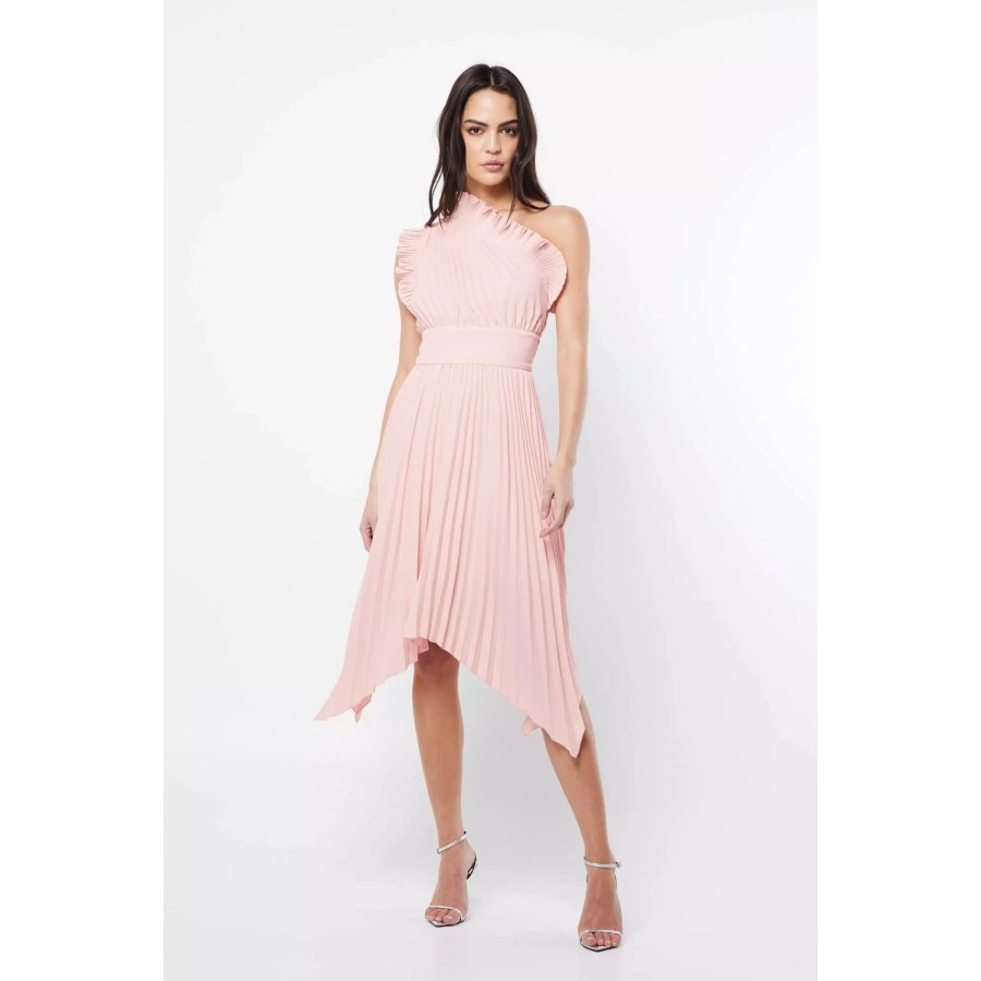 Fashion Mossman | Mossman | The Lady Like Midi Dress | Blush