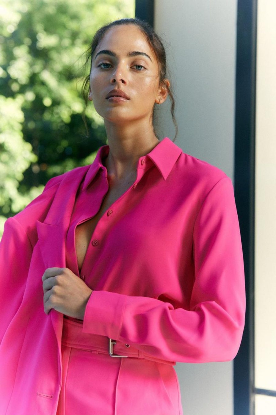 Fashion Mossman | Mossman | Fuchsia Gone Rouge Shirt