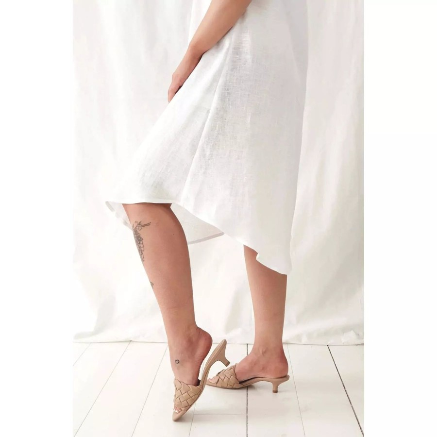 Fashion Bypias | Bypias | Louise Linen Dress | White