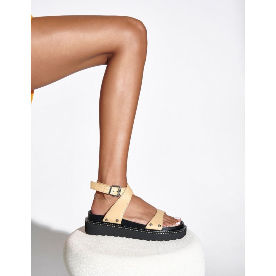 Accessories Caverley Shoes | Caverley Shoes | Earnie Sandal | Light Tan