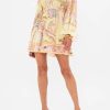 Fashion Camilla | Camilla | Cosmic Tuscan Gathered Kimono Mini Dress