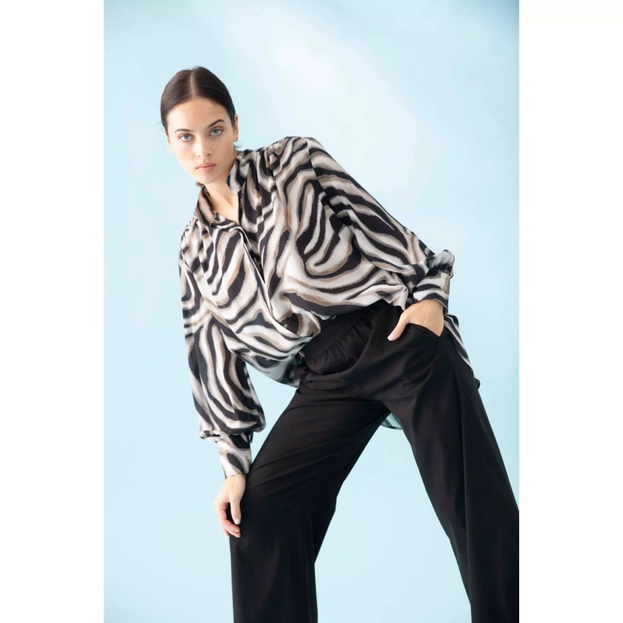 Fashion Mela Purdie | Mela Purdie | Soft Neck Blouse | Satellite