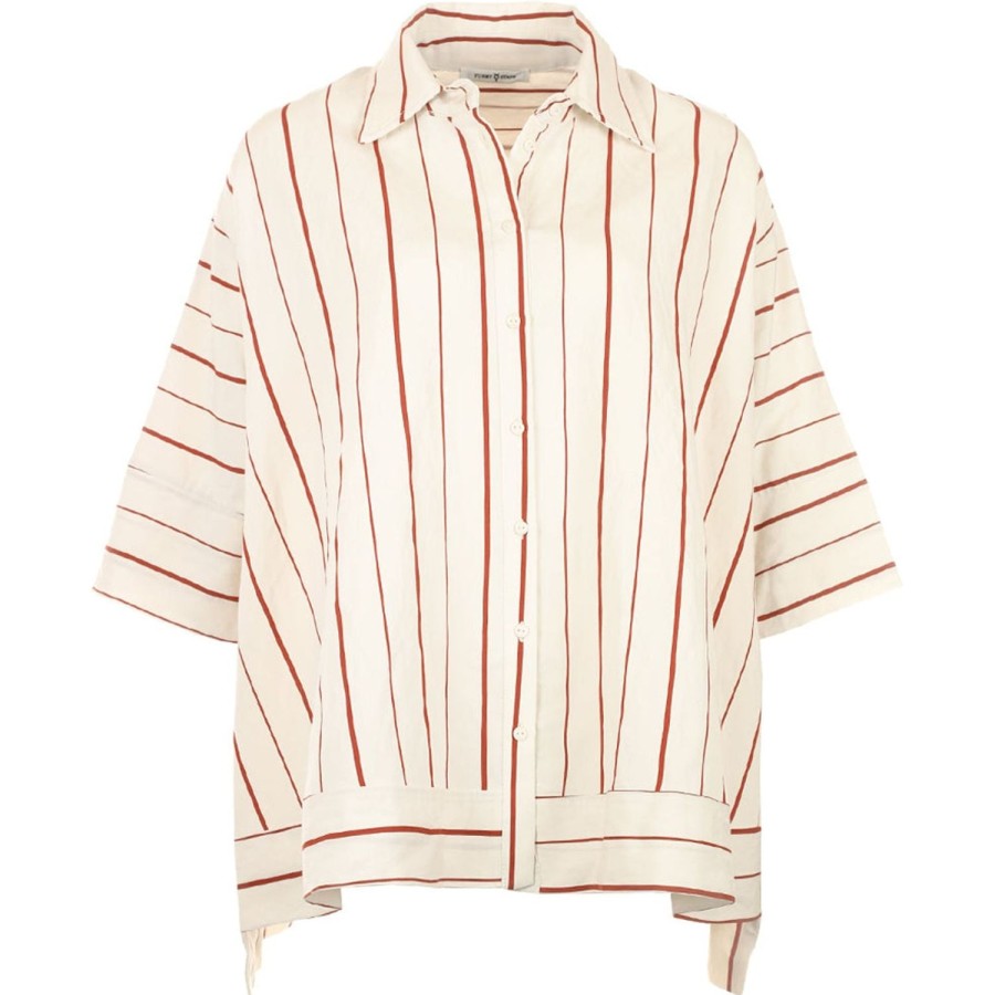 Fashion Funky Staff | Funky Staff | Blouse Brook Stripes | Natural