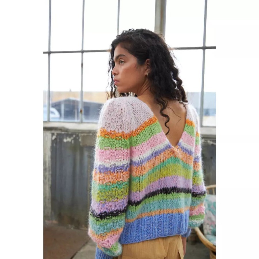 Fashion Dawn X Dare | Dawn X Dare | Fanny Multi Stripe Jumper | Multi