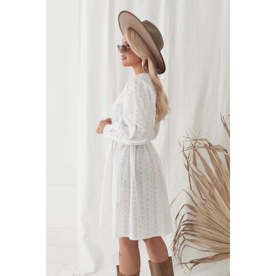 Fashion Bypias | Bypias | Cinderella Cotton Dress | White