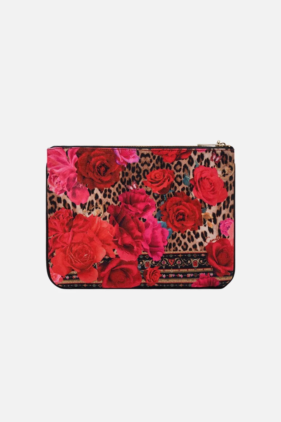 Accessories Camilla | Camilla | Heart Like A Wildflower Small Canvas Clutch