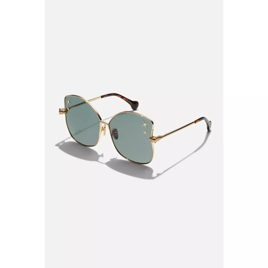 Accessories Camilla | Camilla | Pool Side Pedigree Sunglasses In Gold