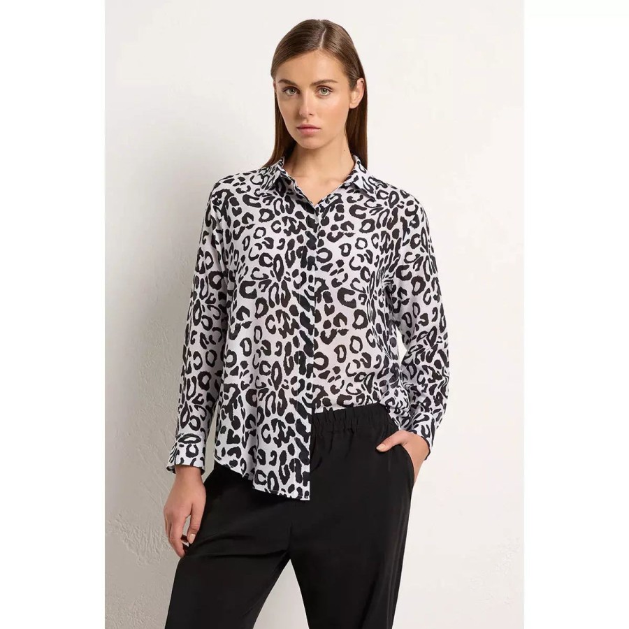 Fashion Mela Purdie | Mela Purdie | Soft Shirt | Transit Animal Silk