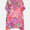 Fashion Camilla | Camilla | Viola Vintage Short Round Neck Kaftan