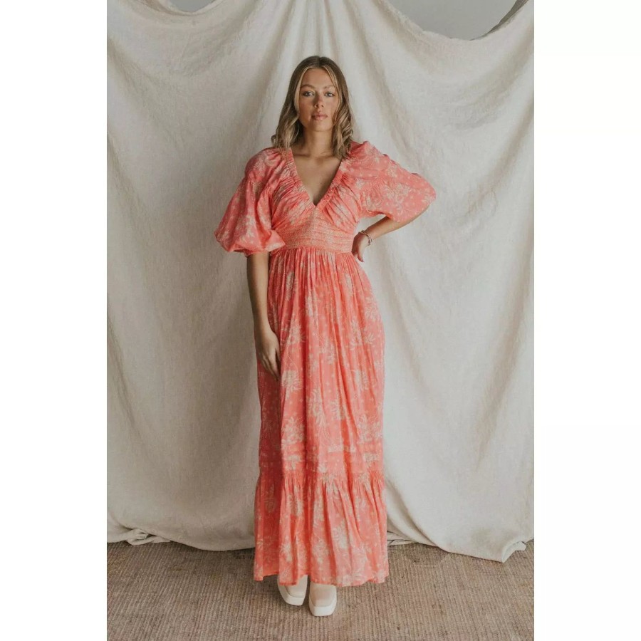 Fashion Free People | Free People | Golden Hour Maxi | Electropop Pink