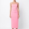 Fashion Mossman | Mossman | Revere Draped Midi Dress | Pink