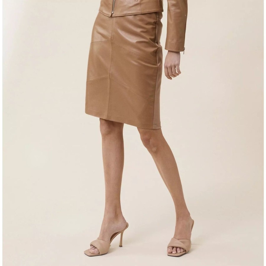 Fashion Raw by Raw | Raw By Raw | Trivett Leather Skirt | Toffee