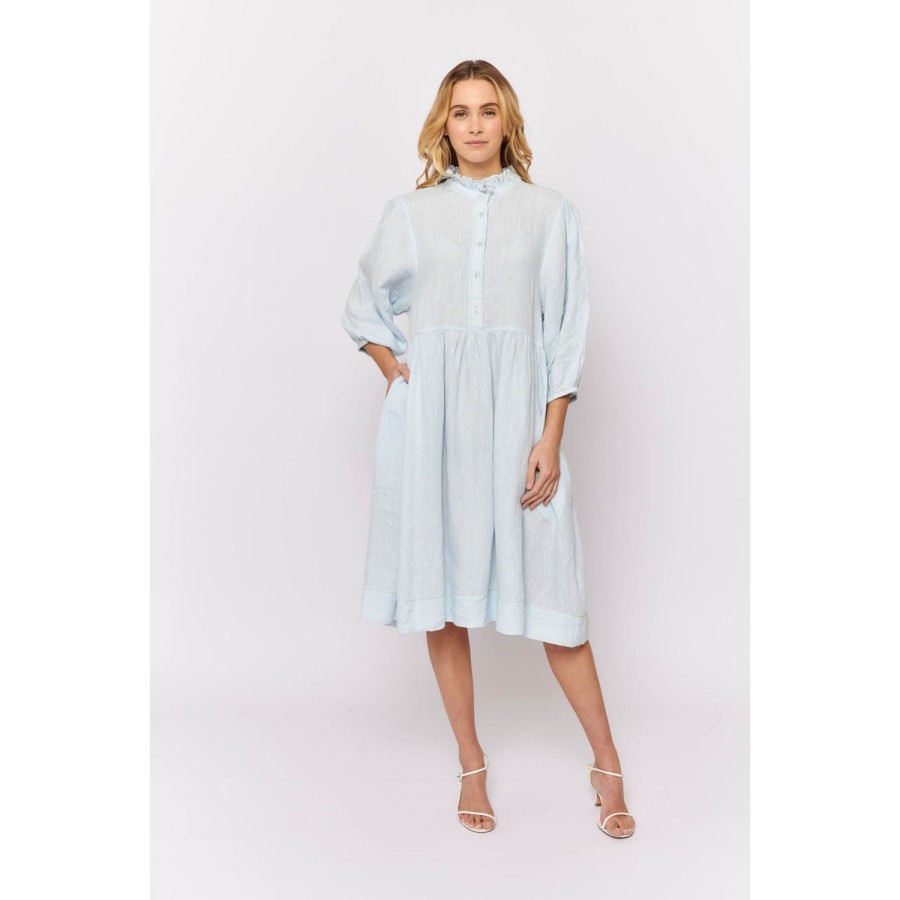 Fashion Alessandra | Alessandra | Lume Dress | Ice Blue