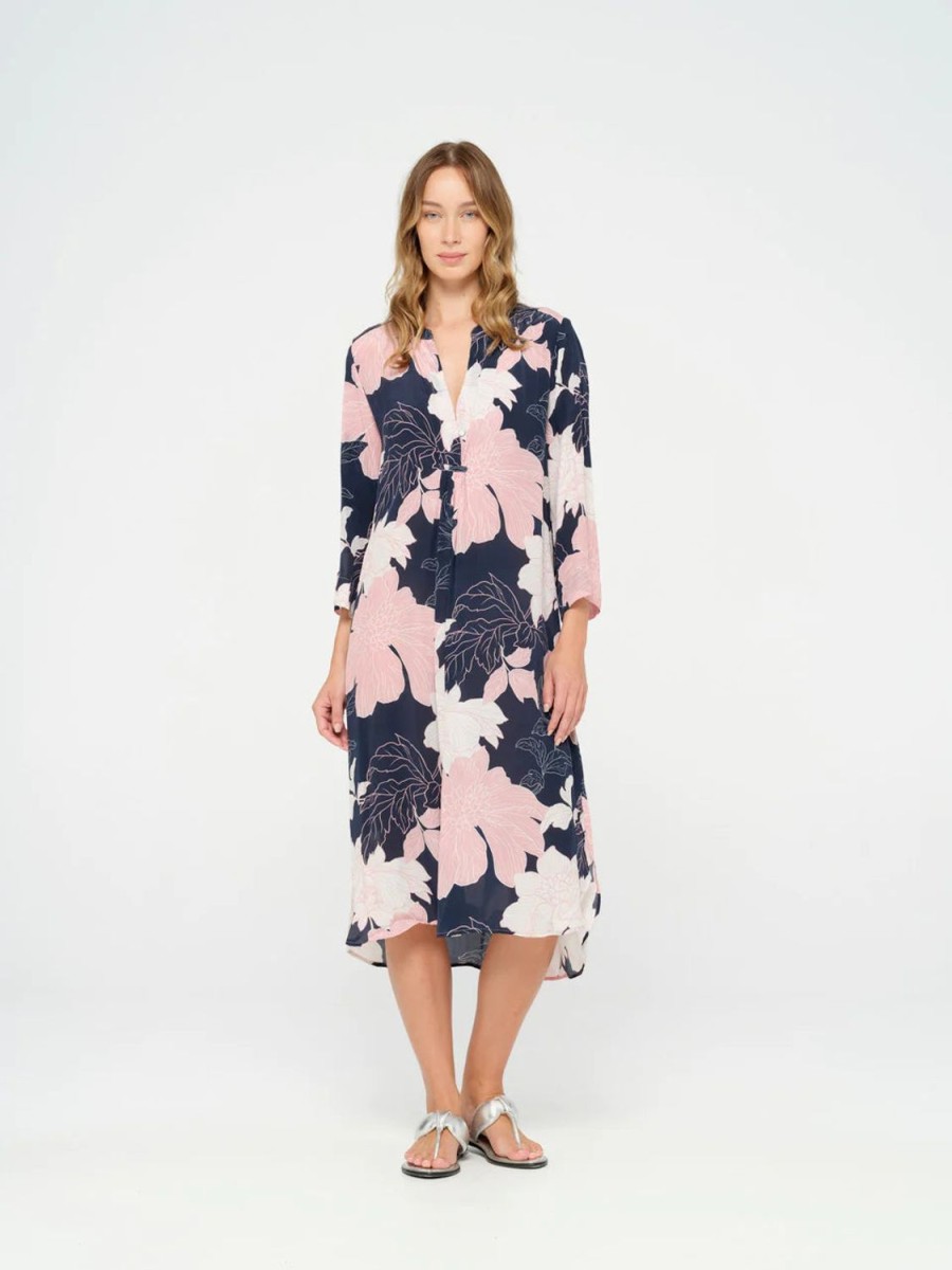 Fashion One Season | One Season | Papy Dress | Playa Navy Viscose