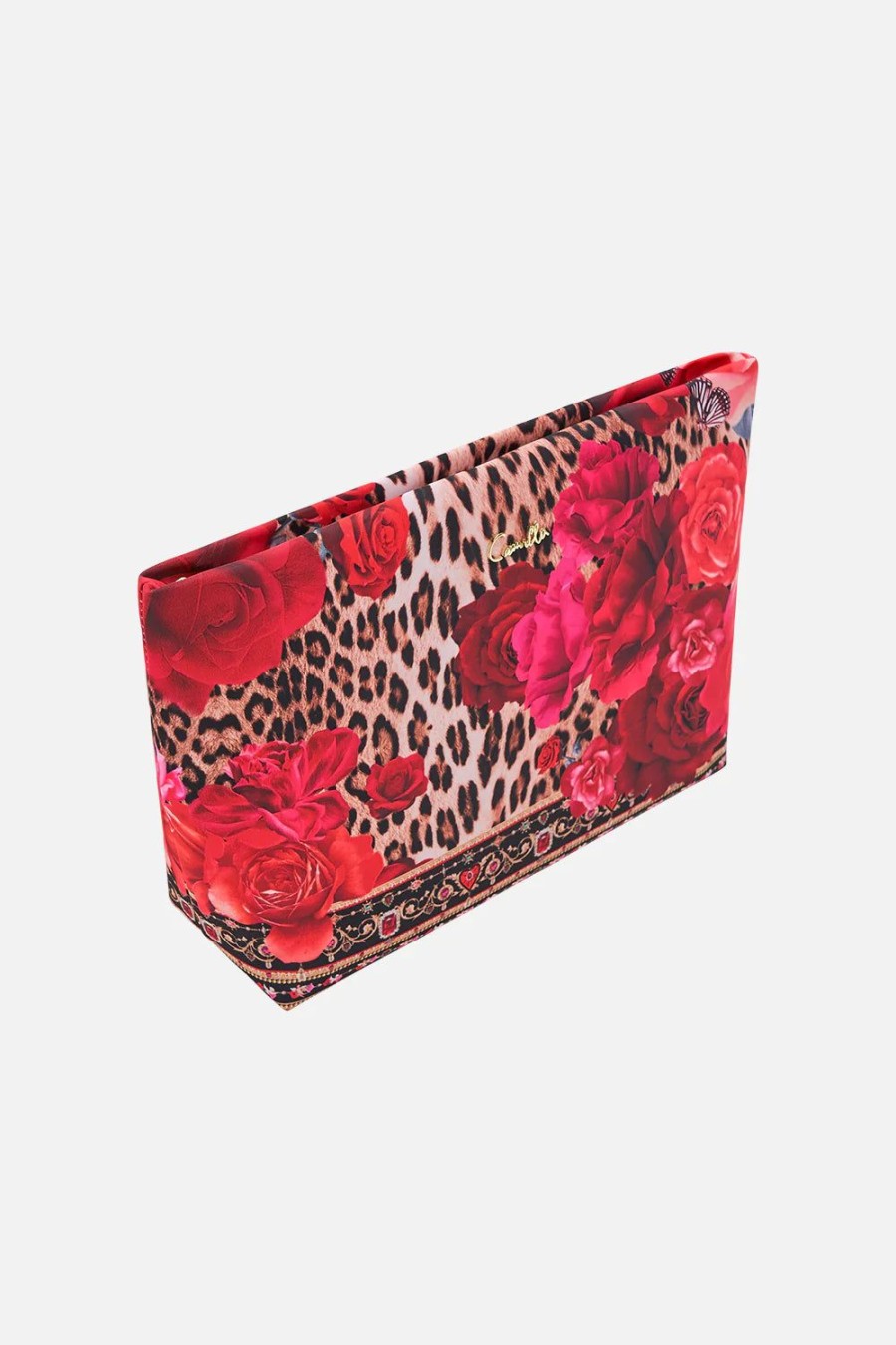 Accessories Camilla | Camilla | Heart Like A Wildflower Large Makeup Clutch