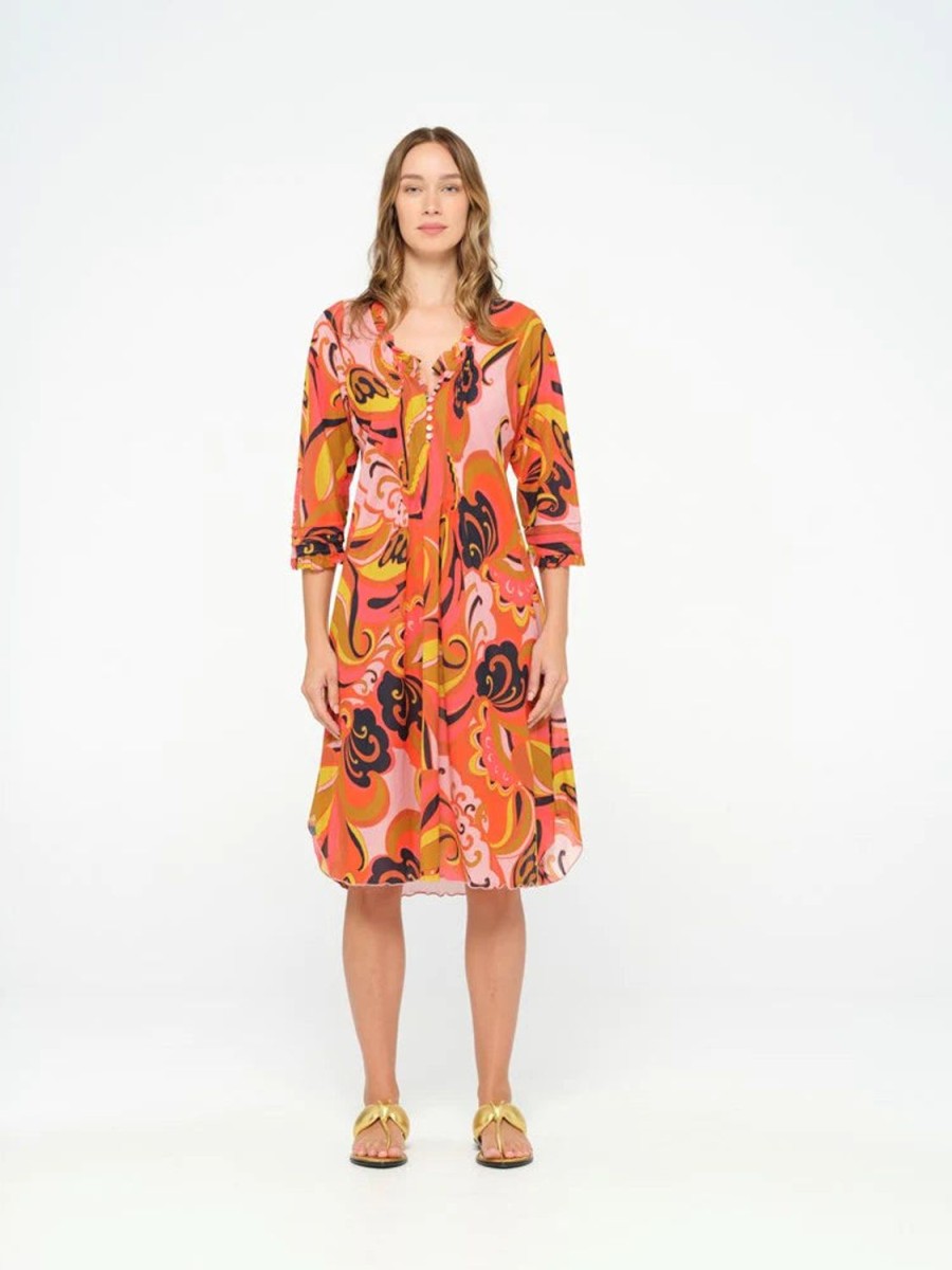 Fashion One Season | One Season | Middy Poppy Dress | Costa Nova Orange