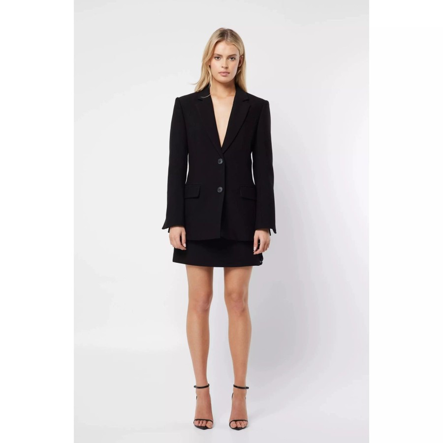 Fashion Mossman | Mossman | Quiet Renewal Blazer | Black