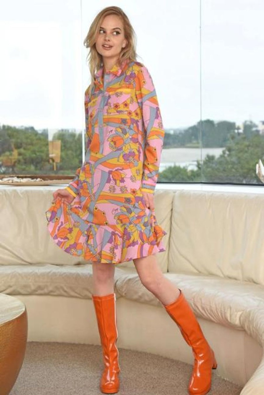 Fashion Coop | Coop | Shirt Circuit Dress | Psychedelic