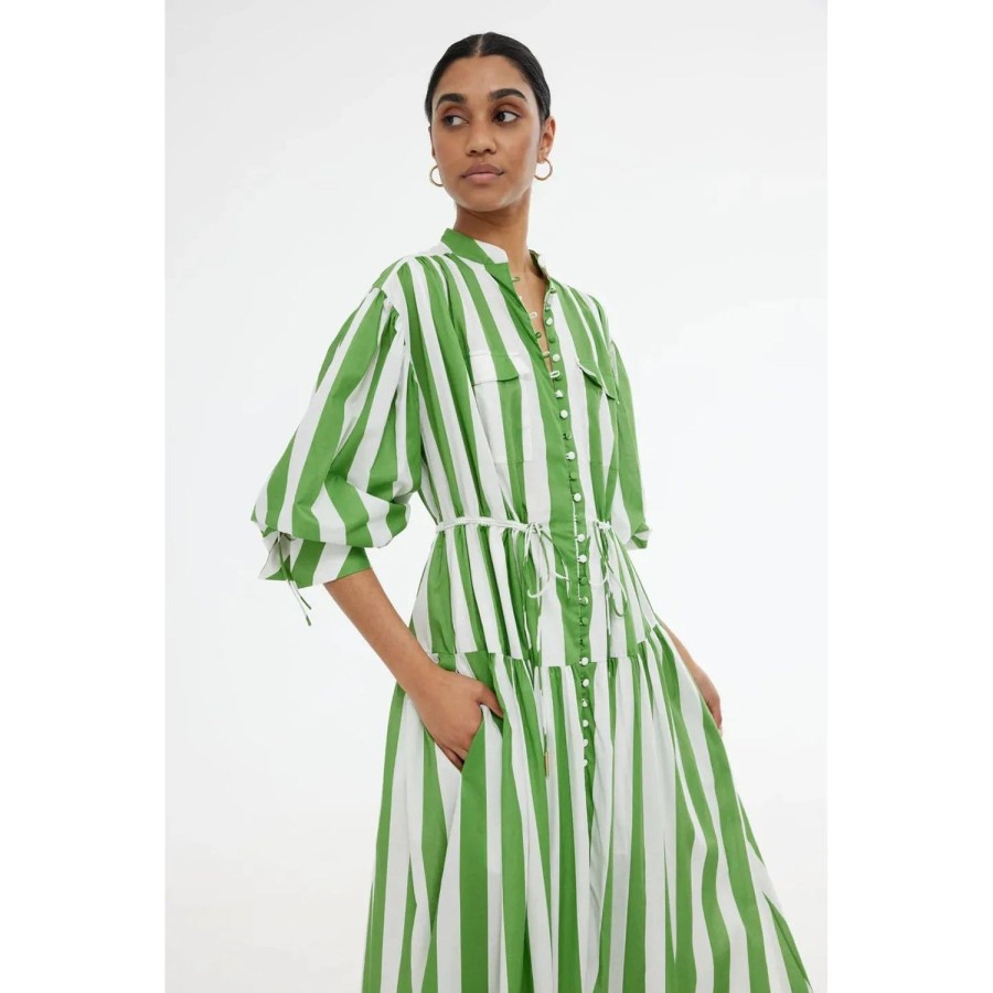 Fashion Kinney | Kinney | Amalfi Stripe Audrey Dress