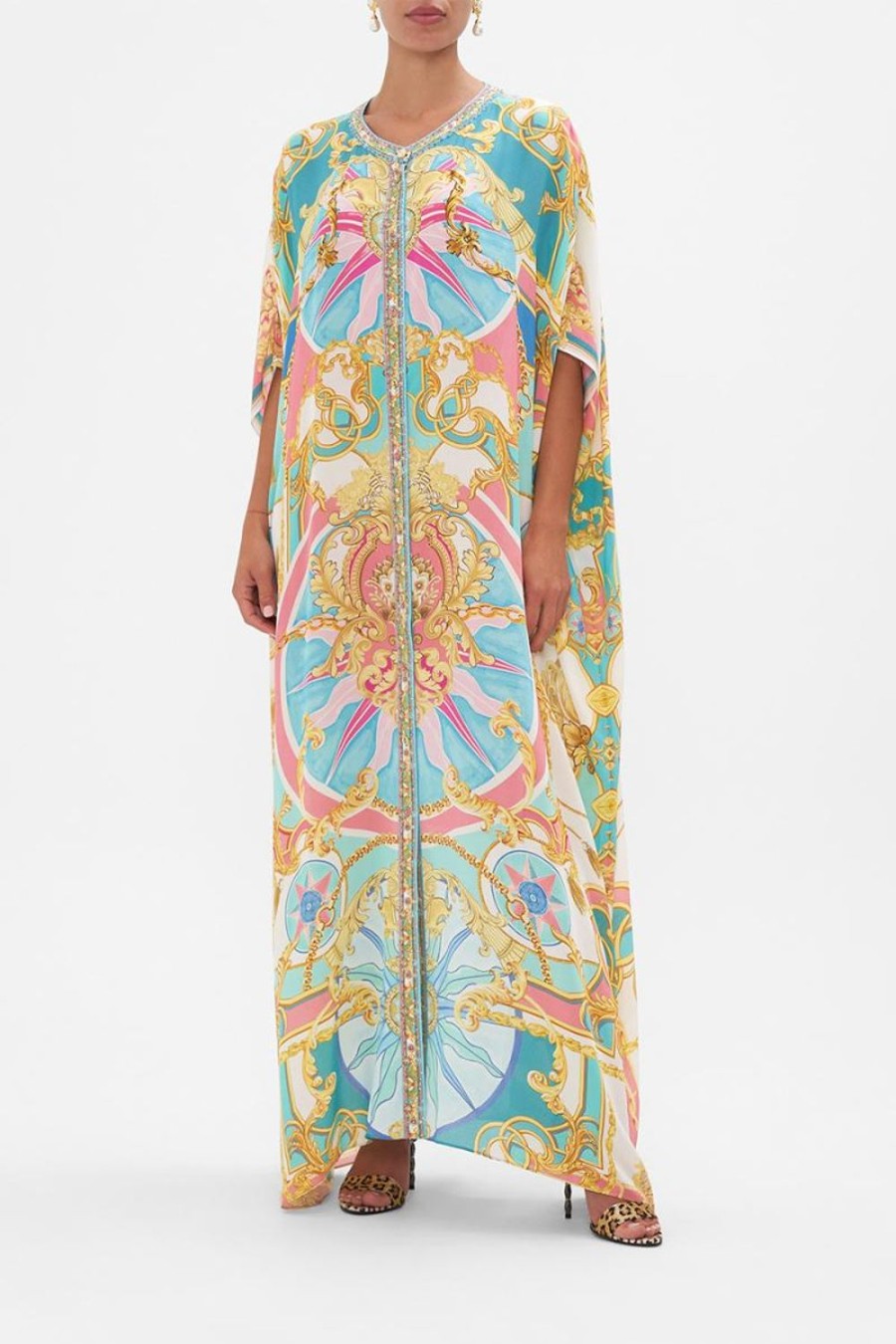 Fashion Camilla | Camilla | Sail Away With Me Button Through Batwing Kaftan