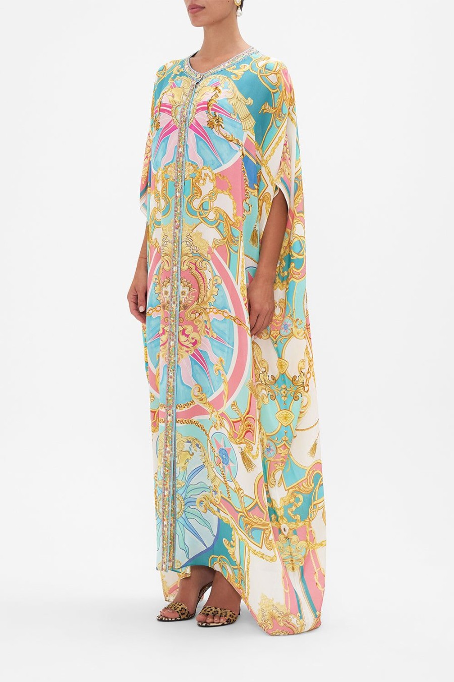 Fashion Camilla | Camilla | Sail Away With Me Button Through Batwing Kaftan