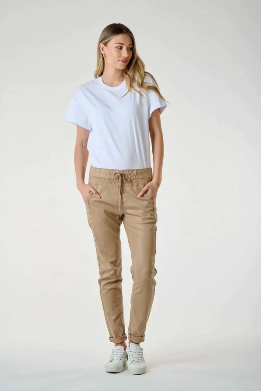 Fashion Bianco | Bianco | Active Jogger | Camel