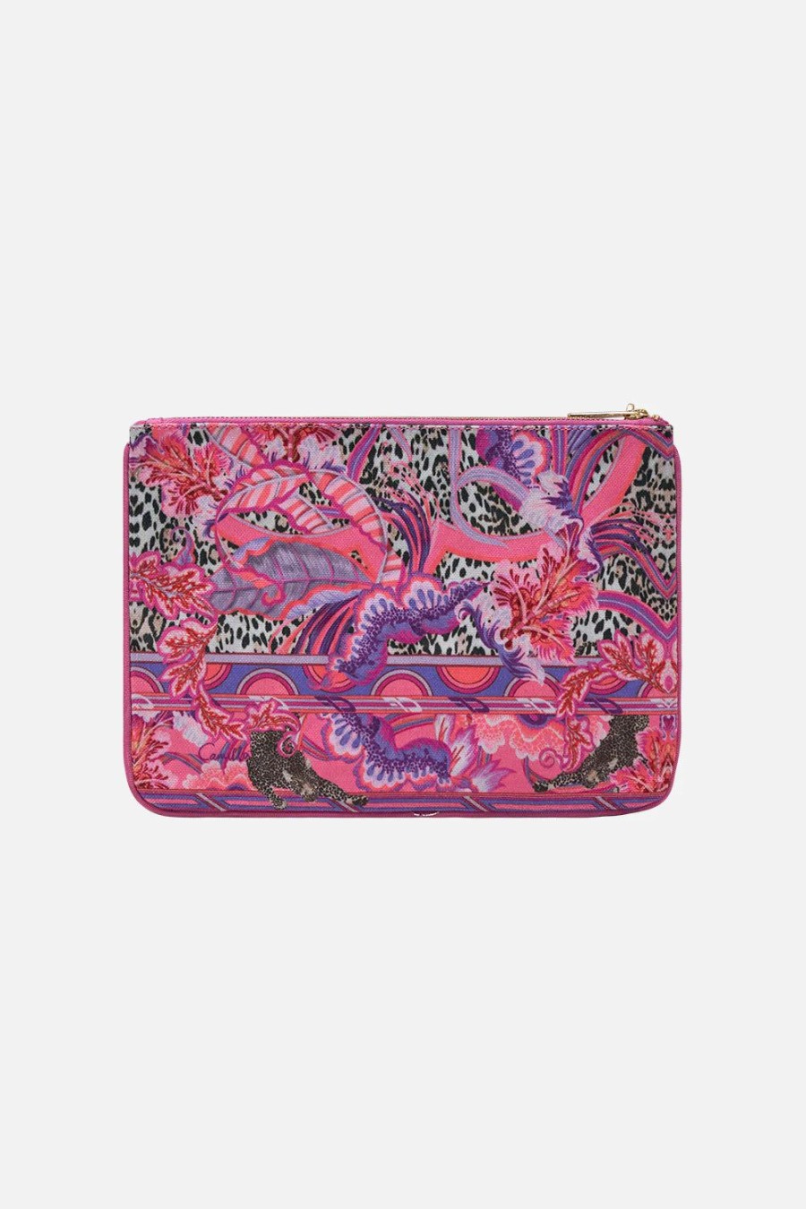 Accessories Camilla | Camilla | Viola Vintage Small Canvas Clutch