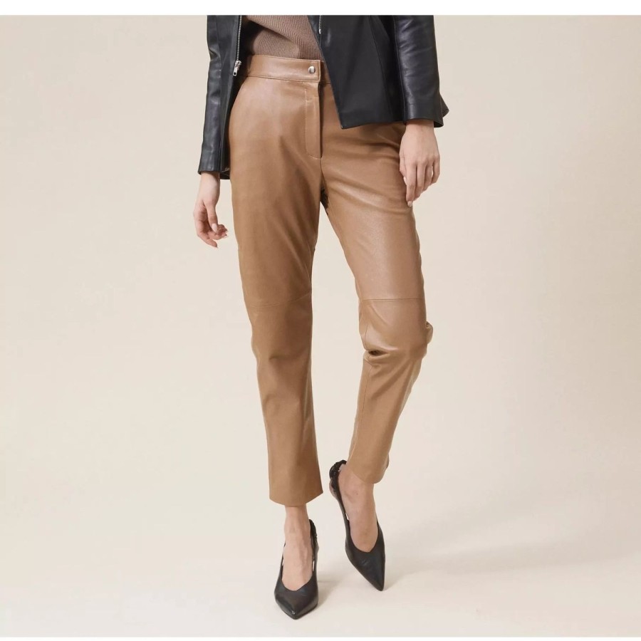 Fashion Raw by Raw | Raw By Raw | Danny Leather Pants | Toffee