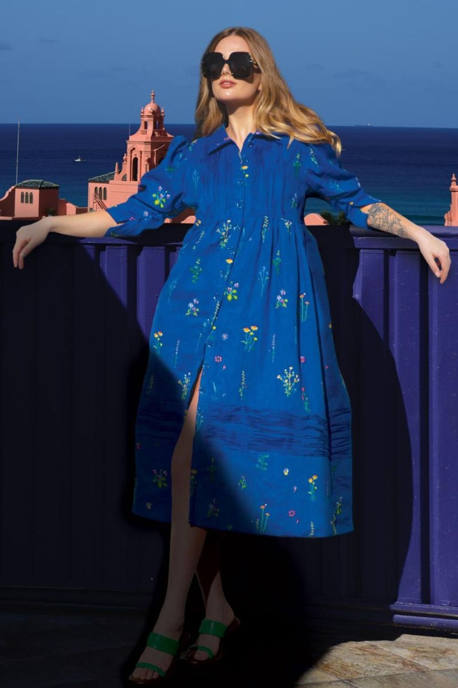 Fashion Trelise Cooper | Trelise Cooper | Pleaty Treaty Dress| Blue