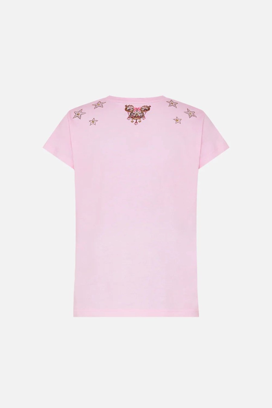 Fashion Camilla | Camilla | Minnie Mouse Magic Pink Organic Cotton Slim Fit T-Shirt